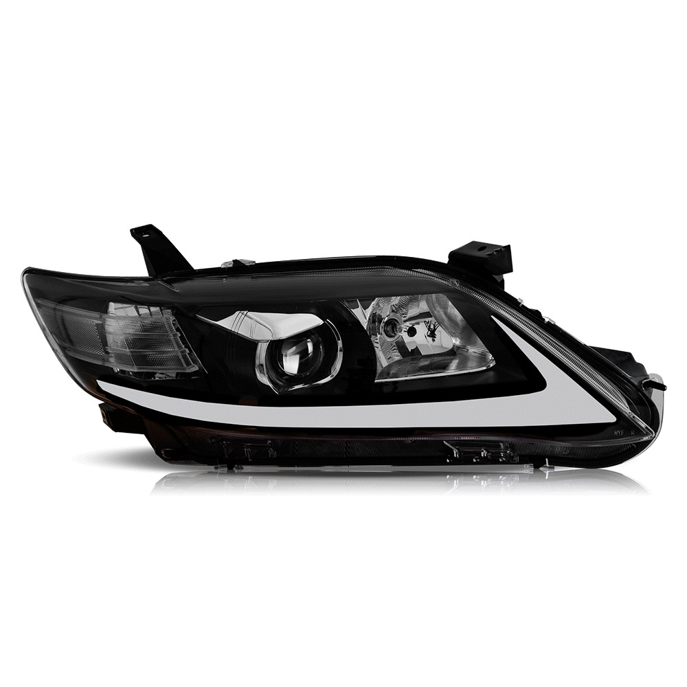 VLAND Headlights For 2010-2011 Toyota Camry LED DRL Front Lamps Assembly Pair