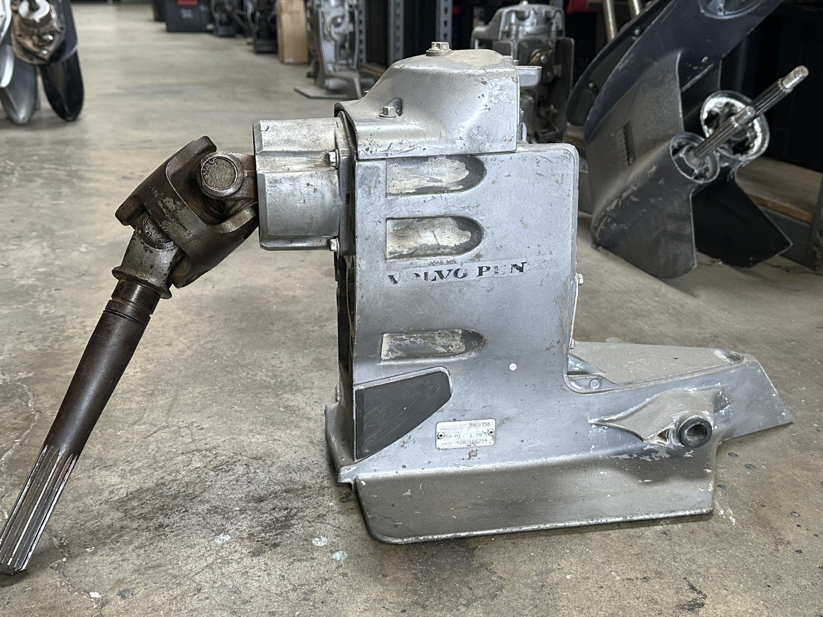 *6 MONTH WARRANTY* OEM Volvo Penta SX-M Upper Unit 1.79 Ratio