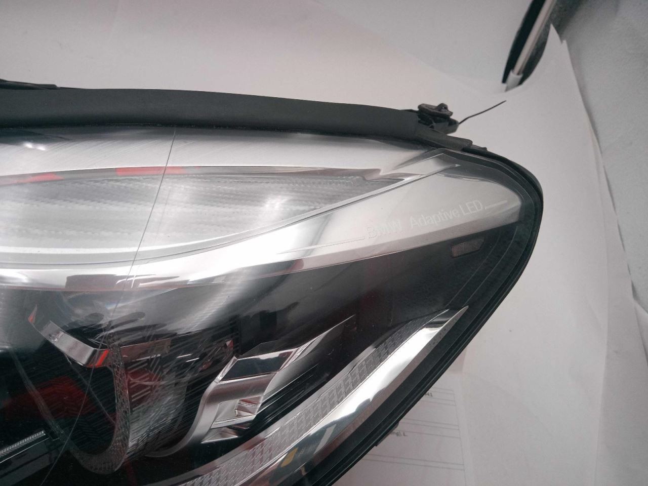 Driver Left Headlight Without Halo Design Fits 16-19 BMW 740i 792009