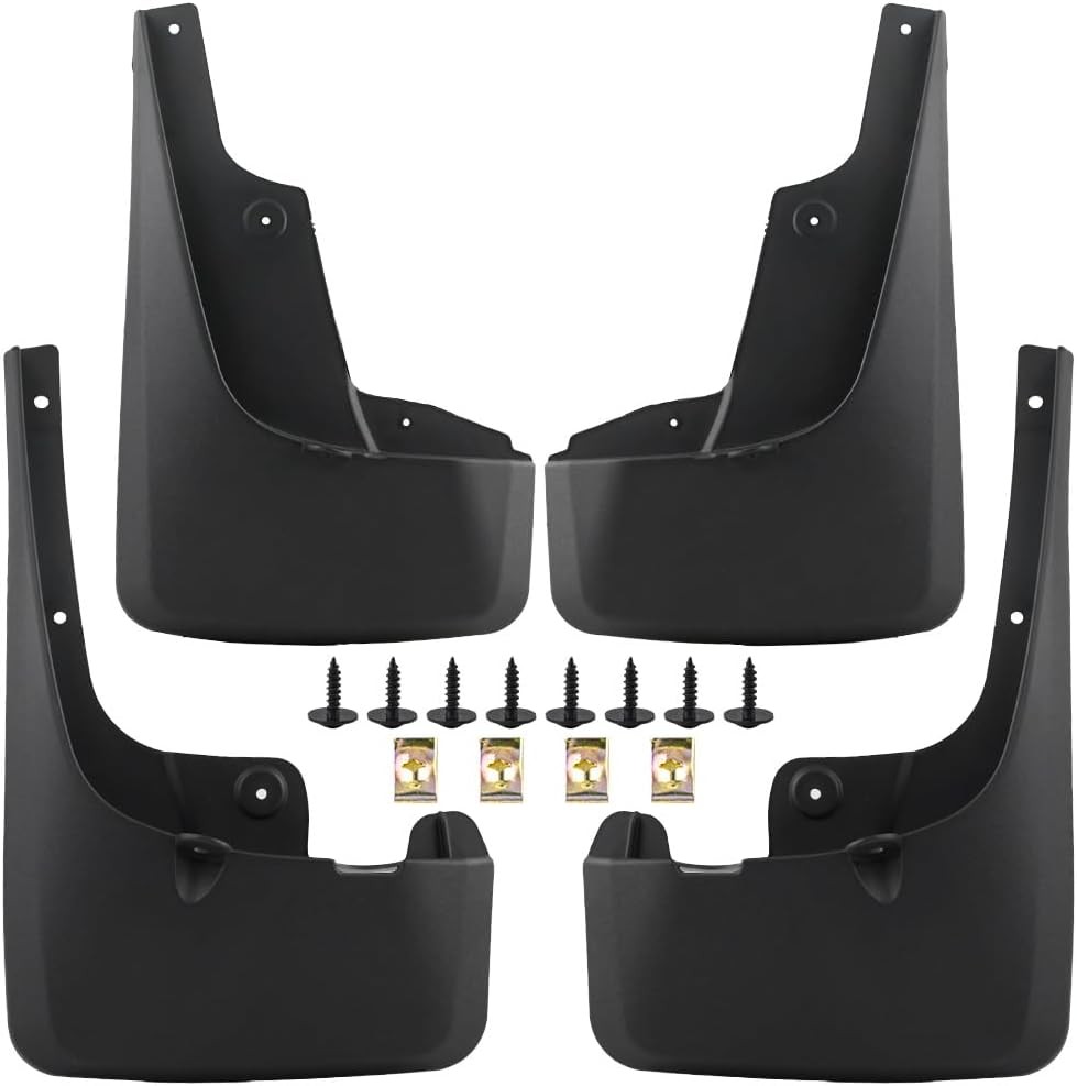4-Piece Truck Mud Flaps for Toyota 4Runner 2010-2024 Front & Rear Splash Guards