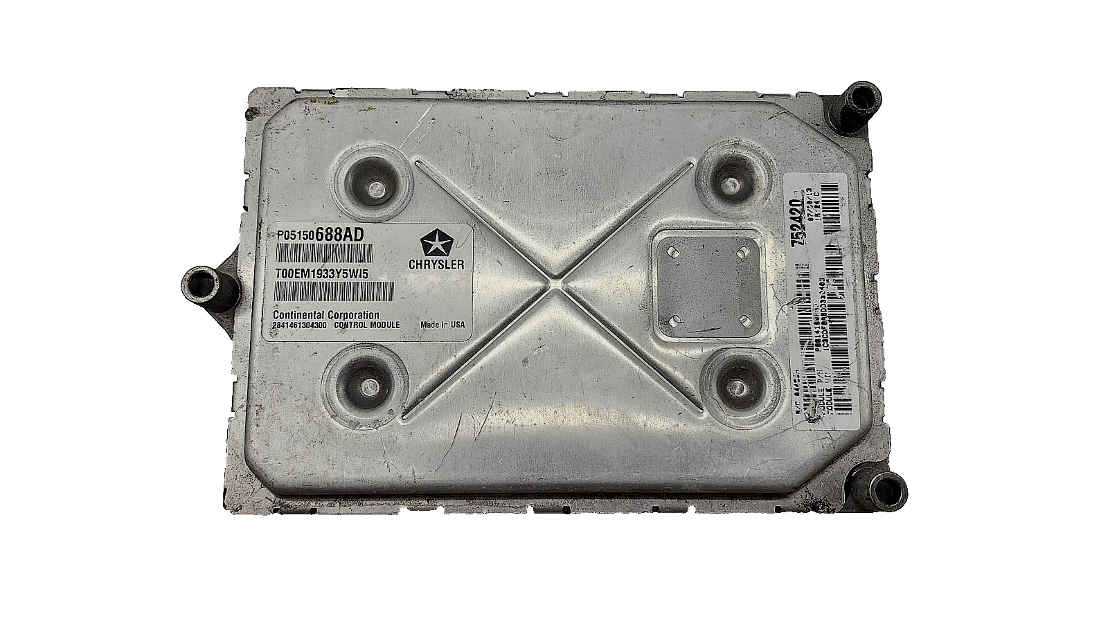 2013 Dodge Dart ECM Engine Computer Control Module ECU PCM P05150688AD