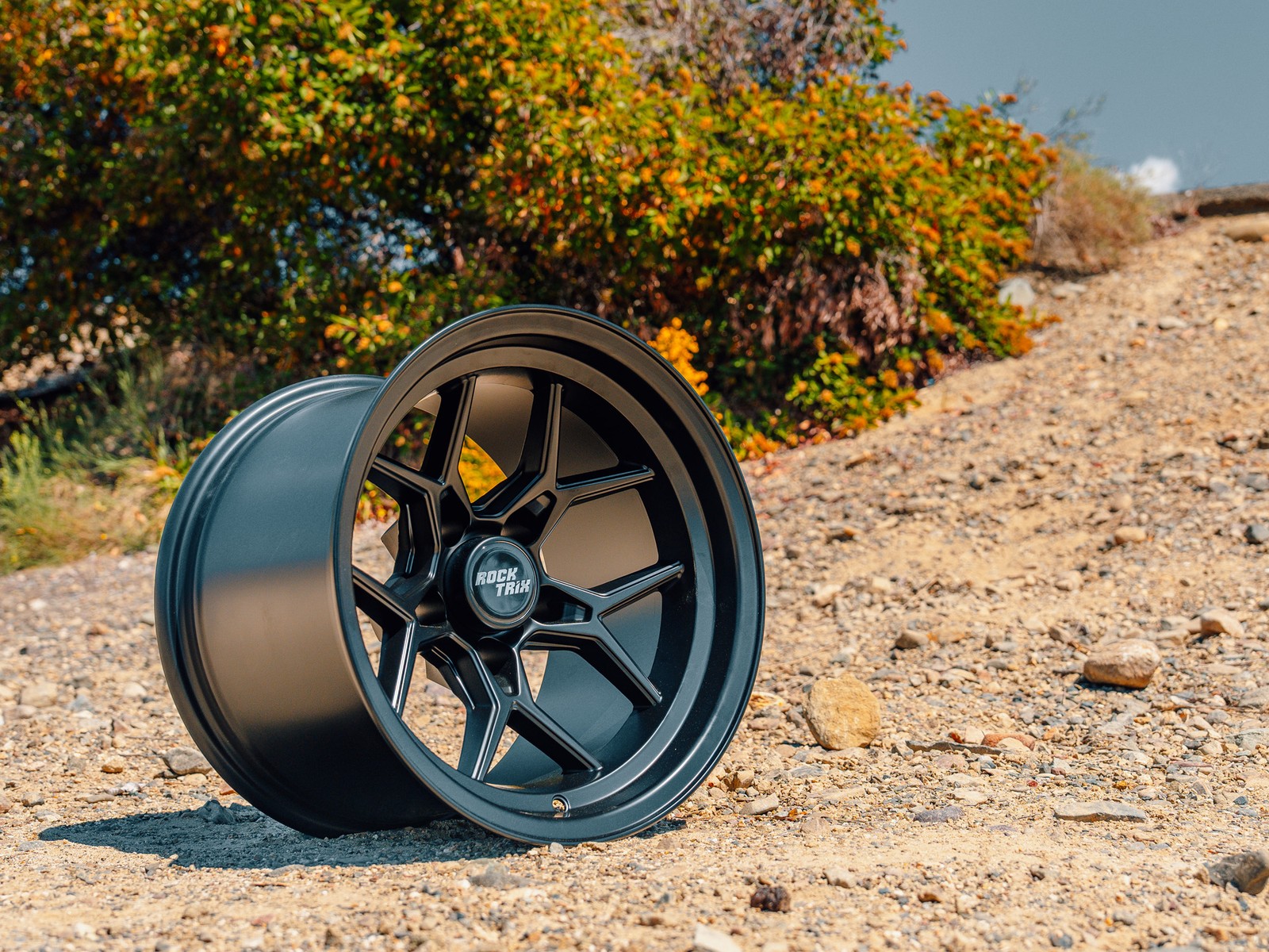 15″ RockTrix RT105 15×10 -44 Black Wheel 5×4.5 5×114.3 Rim for Jeep YJ TJ ZJ XJ