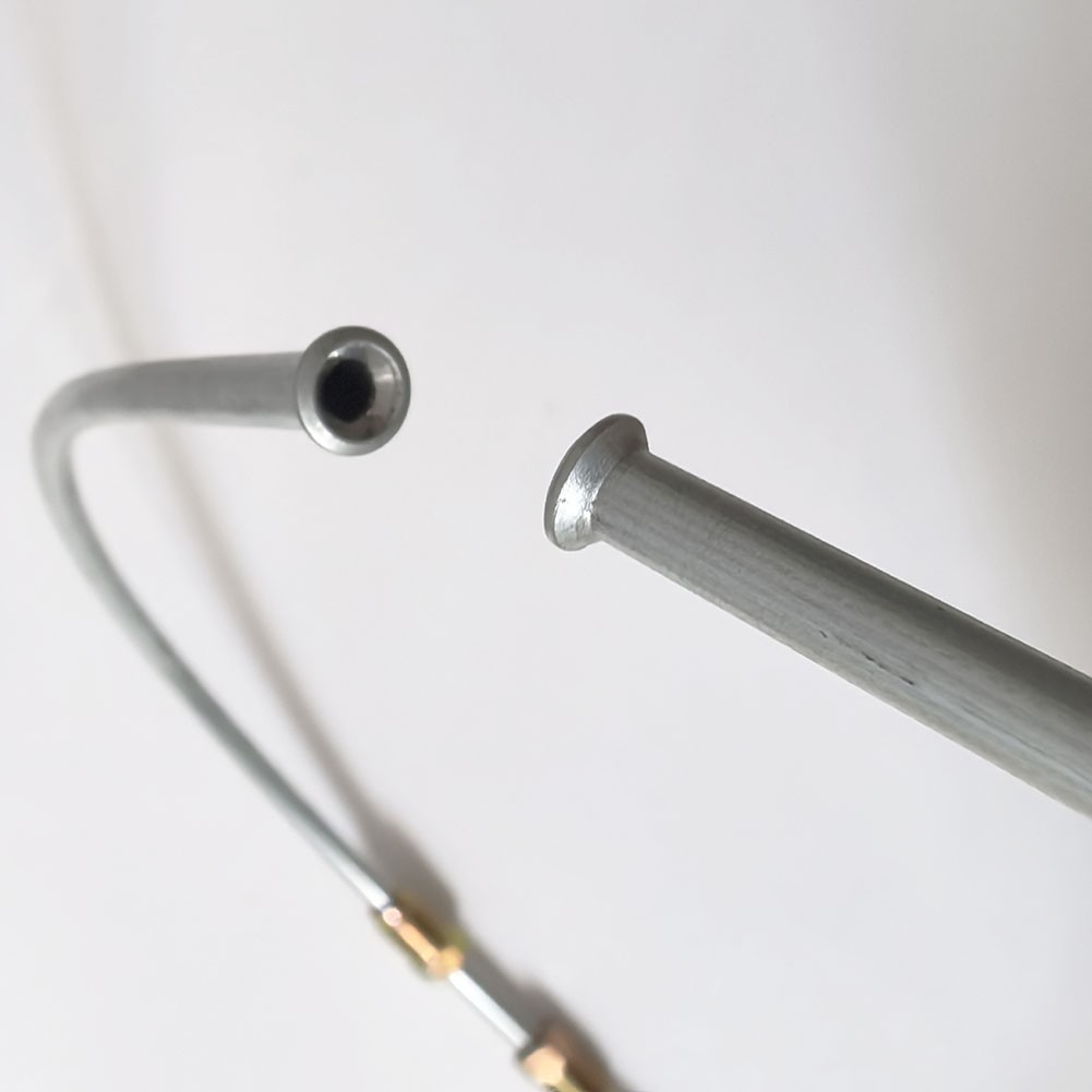 3/16″ Stainless Brake Lines w/ Flared Ends,Fittings & Unions 32″ Long, Pack of 3