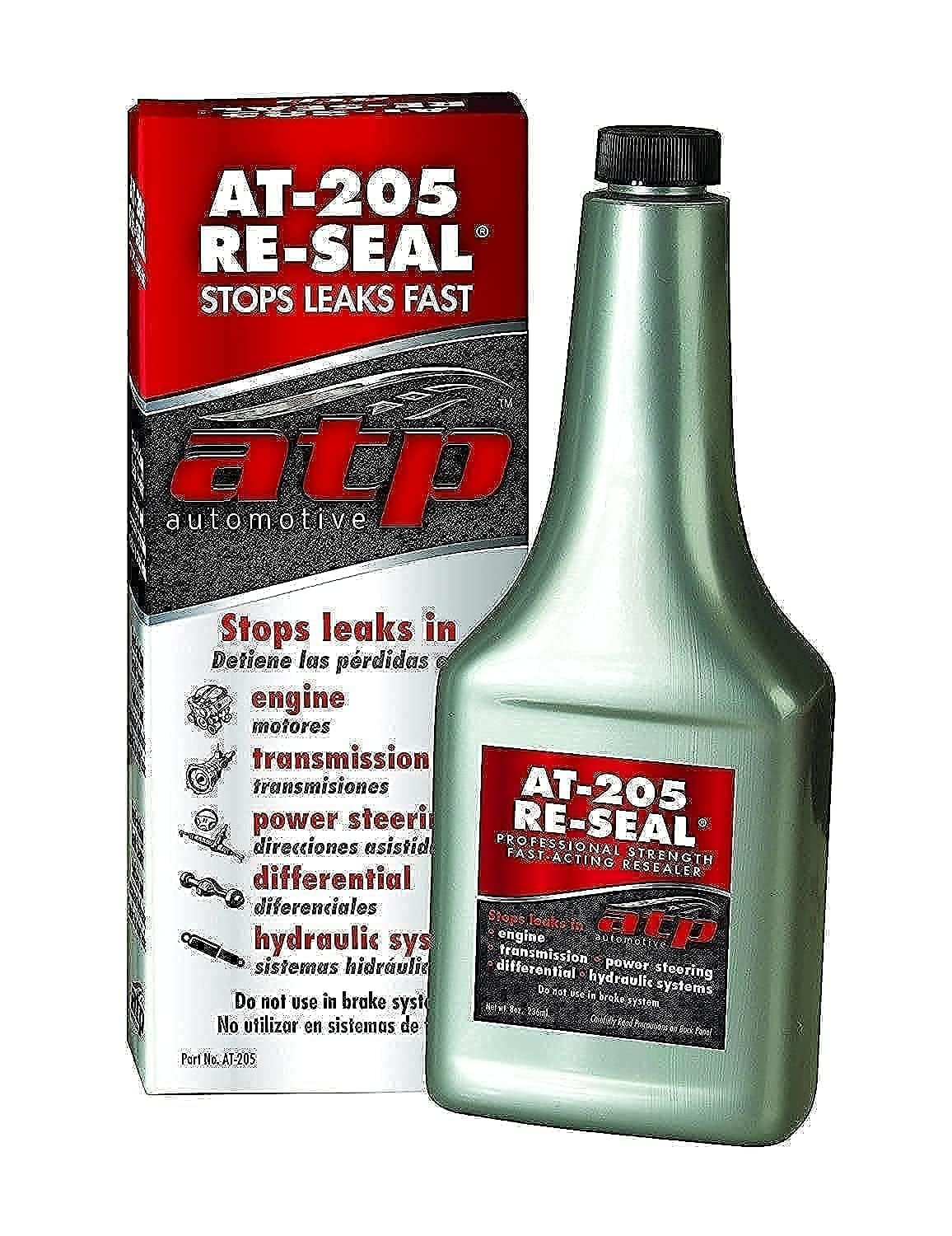 ATP Automotive AT-205 Re-Seal Stops Leaks, 8 Ounce Bottle 1 Count (Pack of 1)
