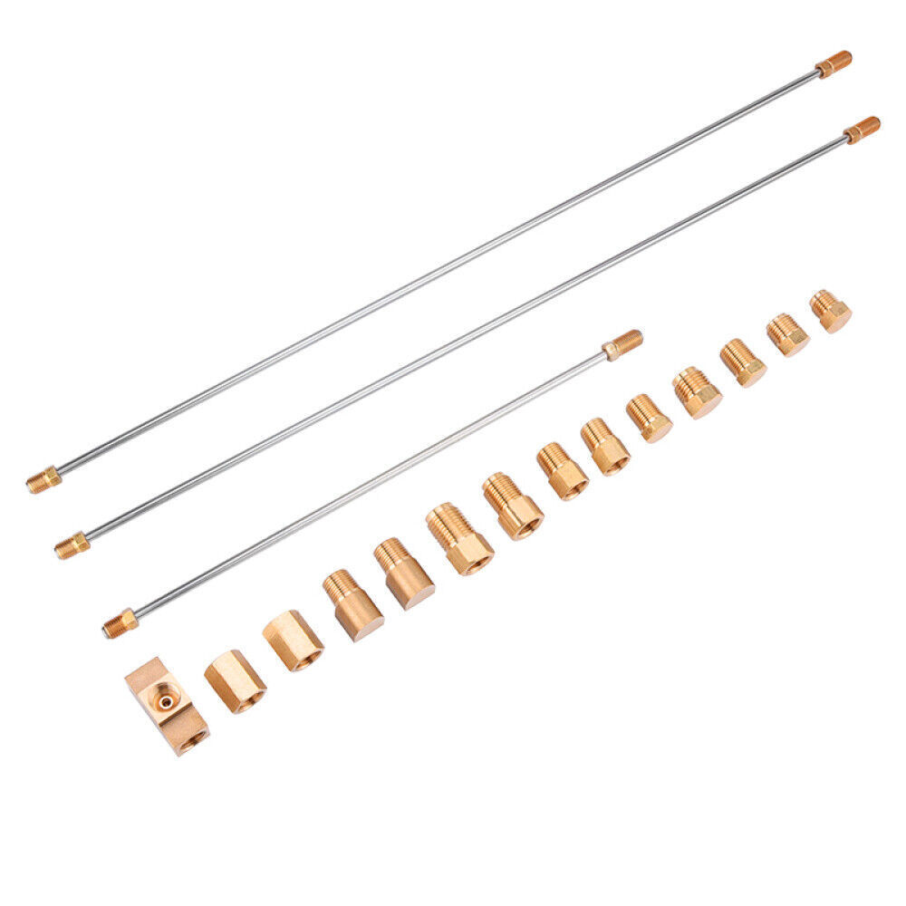 Roll Control Front Line Lock Hill Holder Kit W/ Assembly Brake Line Fitting Kit