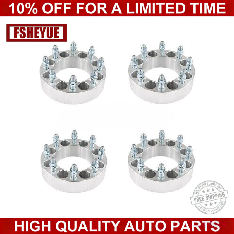 4Pcs 2″Forged Wheel Adapters 8×165 to 8×170 Hub Conversion Spacers Fit Truck SUV