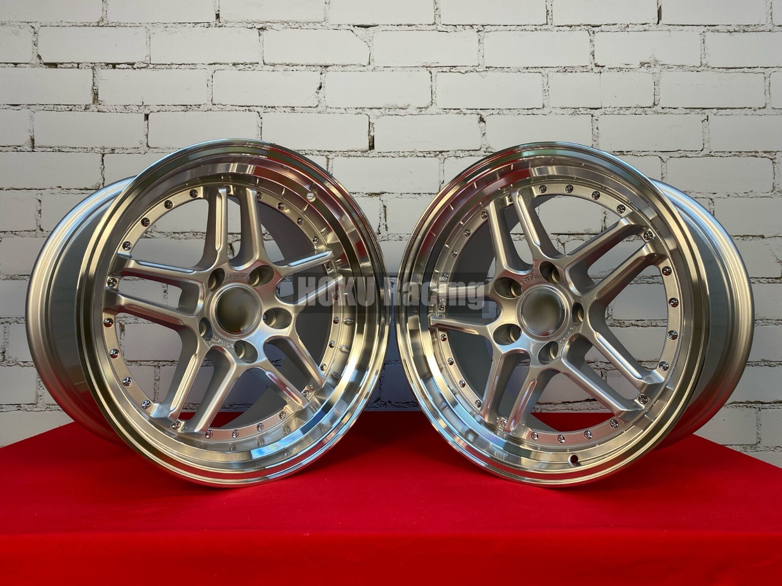 4X 17″ 5X120 Strom DS-05 AC Schnitzer Style Wheels for BMW E36 E46 E90 F30