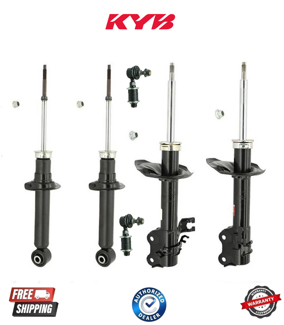 Complete Front & Rear Strut with Sway Bar fits 02-06 Nissan Sentra