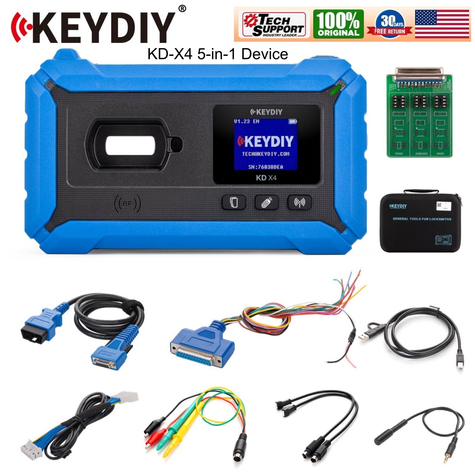 KEYDIY X4 KD-X4 Universal L0ck Key Recognition/ Generation/ Copying/Progarmming