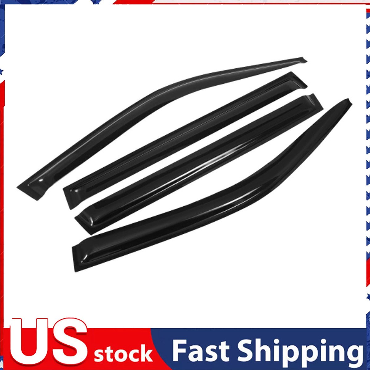 Outside Mount Deflectors for 03-08 Pilot Accessories 2 Years Warranty