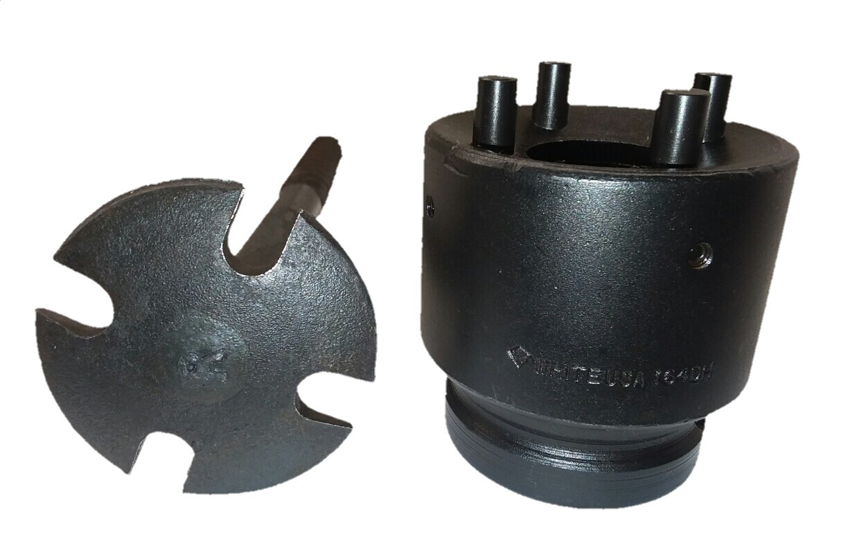 WHITE – USA 1″ DRIVE DOME HEAD SOCKET FOR REMOVIN DOME HEAD SPIKES RAILROAD TOOL