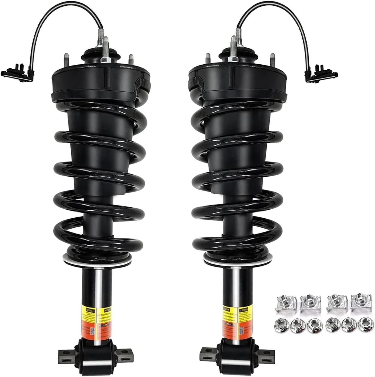 Pair Front Loaded Quick shock Struts Magnetic Ride for 2015-20 Cadillac Escalade