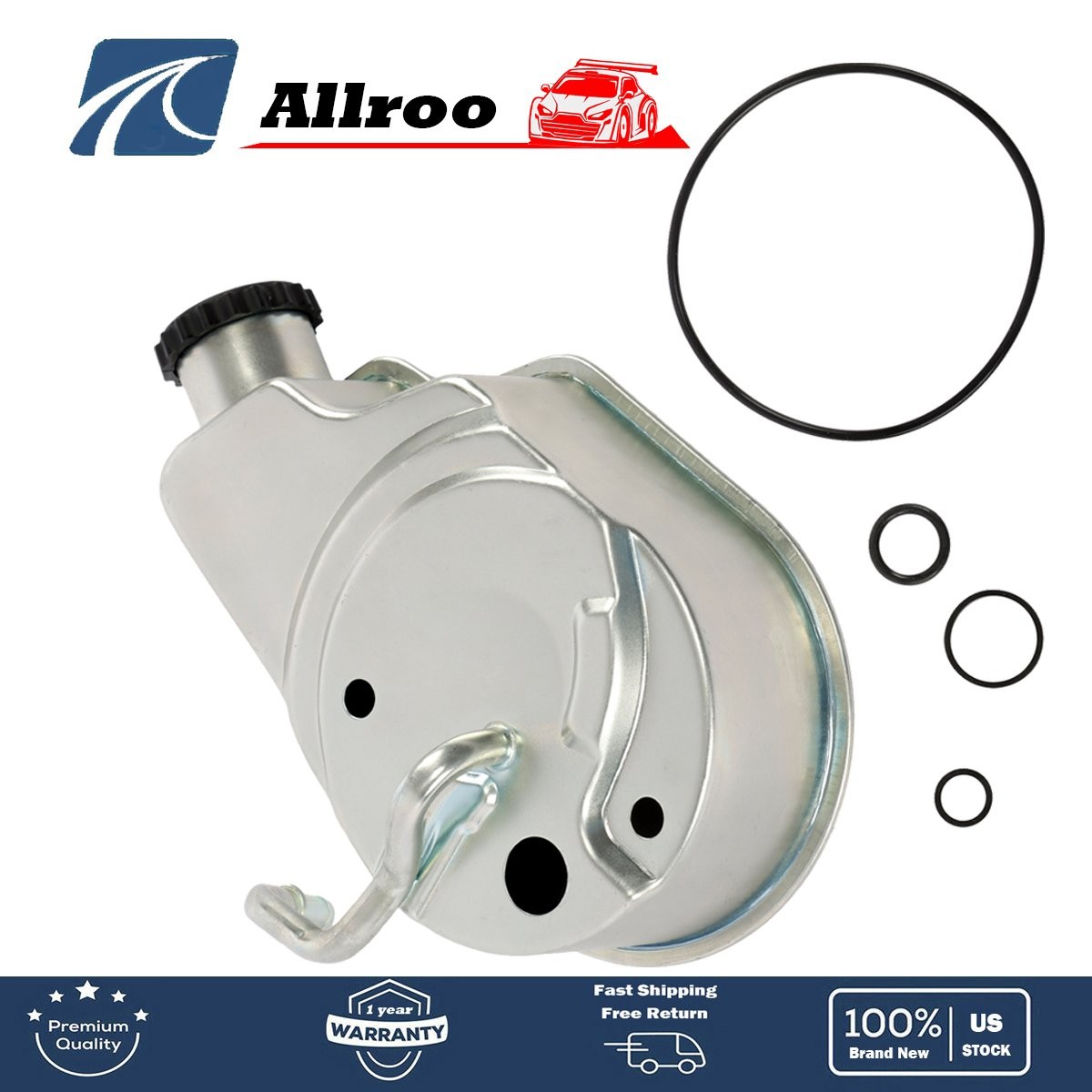 New Fit For GMC Sierra 1500 Classic 2000-2006 19207053 Power Steering Reservoir