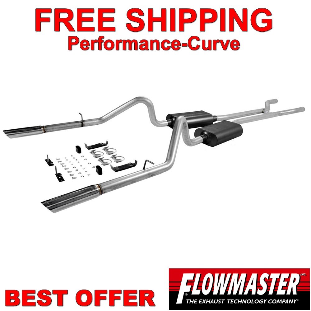 Flowmaster American Thunder Exhaust Header Back fits 66-67 Ford Fairlane – 17289