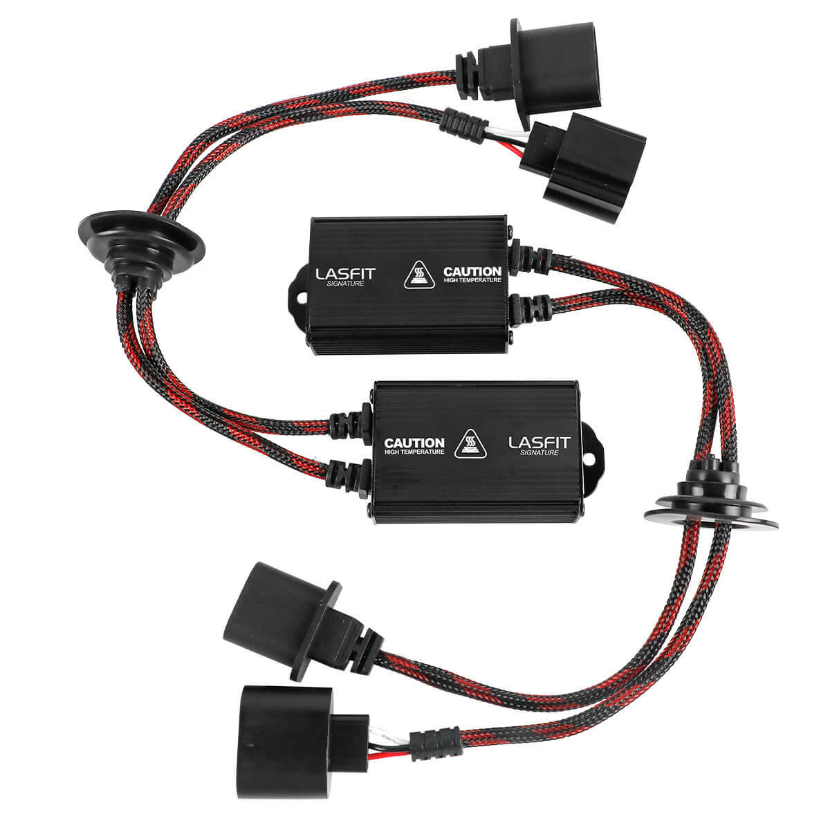 H13 9008 Anti Flicker Canceller Capacitor LED Headlight CanBus Resistor EMC