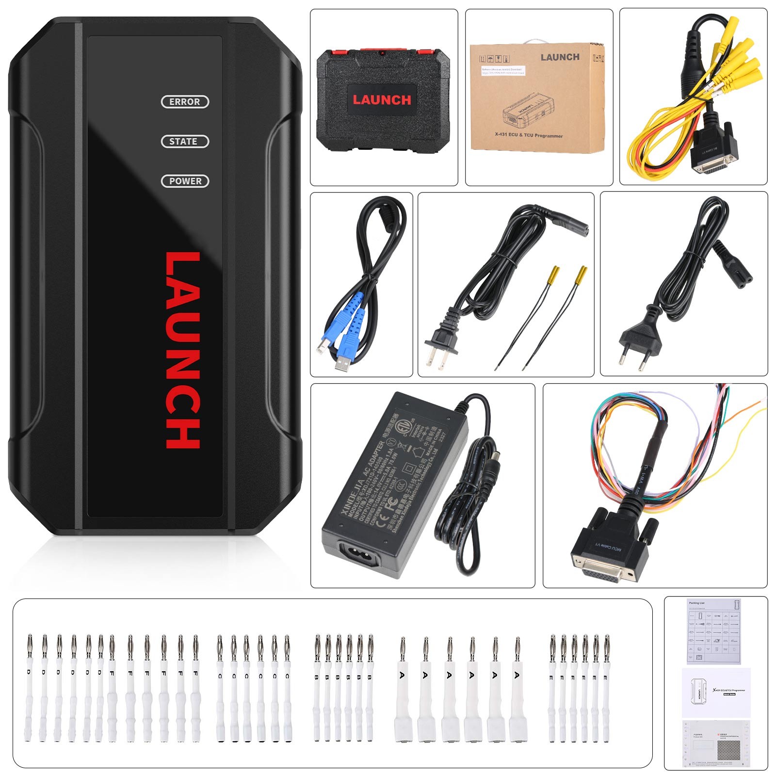Launch X-431 ECU TCU Programmer Standalone Cloning Device 2D Menu Read/Write
