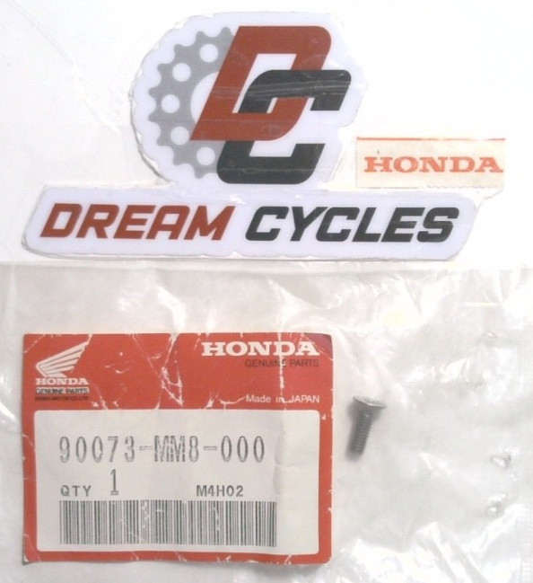 NOS GENUINE HONDA FLAT SOCKET BOLT 90073-MM8-000 NEW OEM FACTORY ORIGINAL PARTS