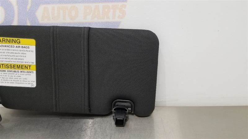 19 SUBARU WRX STI SUN VISOR ILLUMINATED LEFT DRIVER BLACK