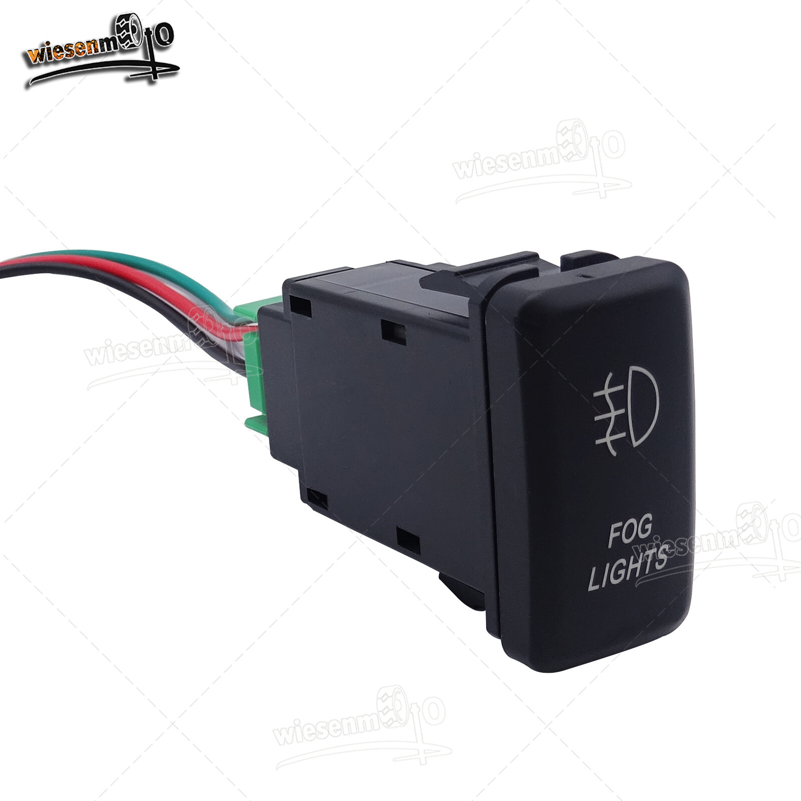 FOG LIGHT Push Button Switch White LED Indicator Light Fit Toyota Tacoma 4Runner