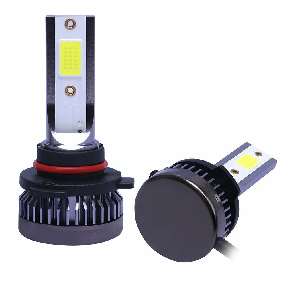 Mini LED Headlight Bulb Kit Low Beam Fog Light Lamp 9006 HB4 3000K Yellow 120W