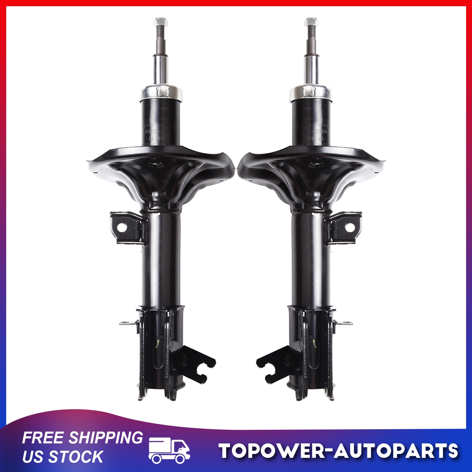 Front Strut Shocks Pair Left Right For 2001-2006 Hyundai Santa Fe