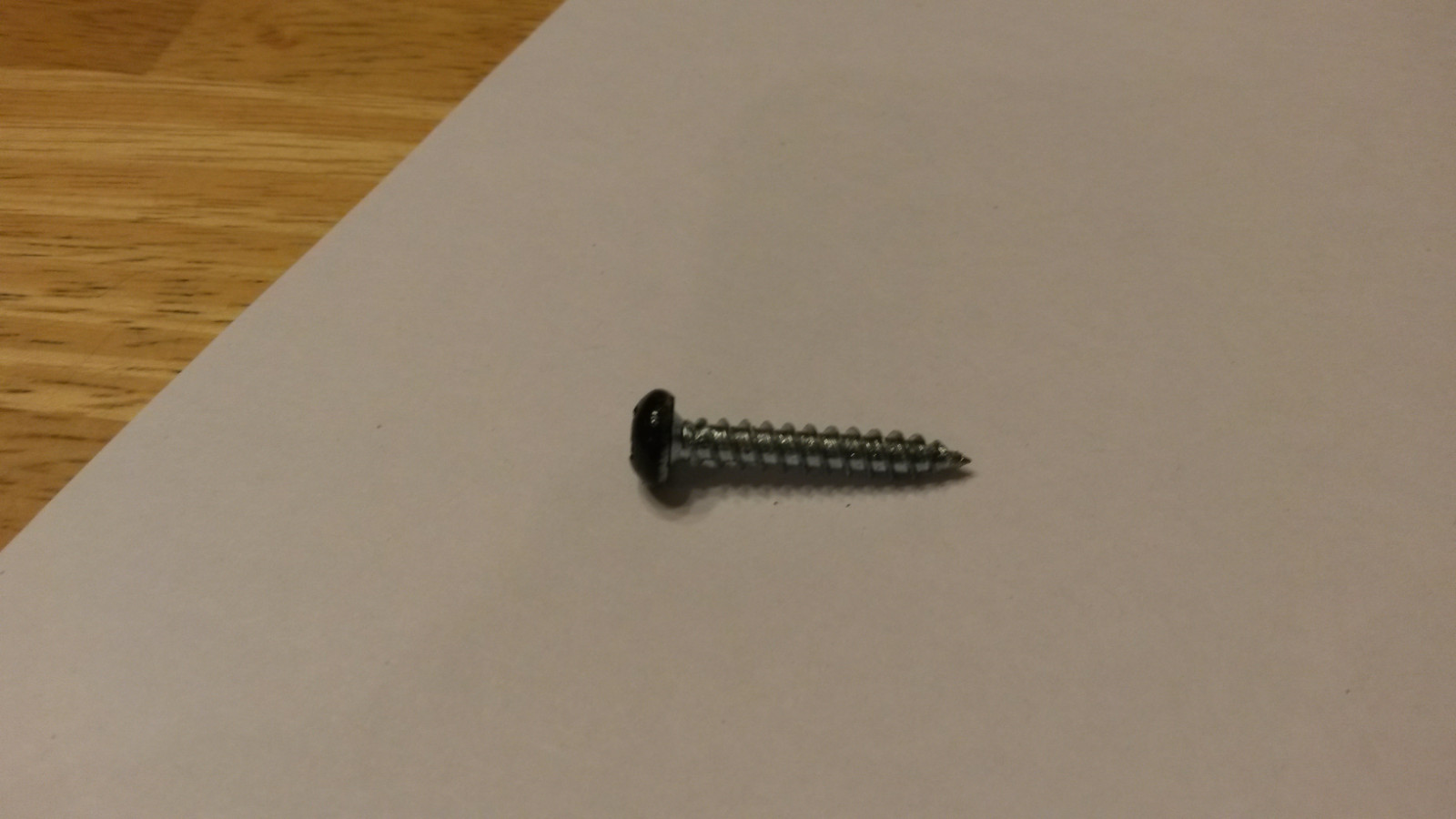 RV Camper Trailer Motorhome Screws 1,000 #8 X 1″ Black Pan Head Zinc Plated